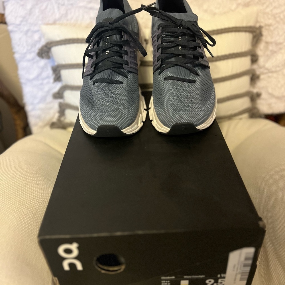 On Running Women's Sneakers - Blue and Black